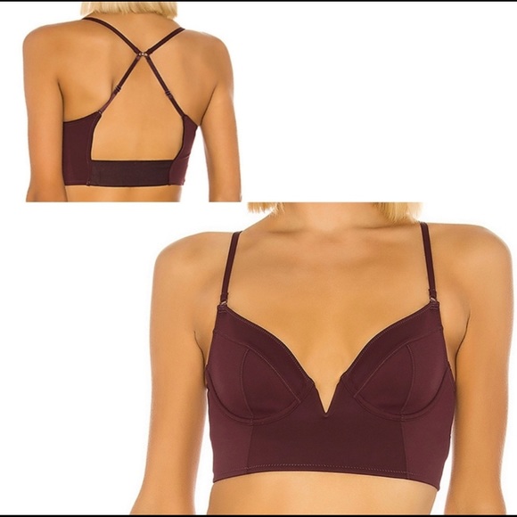 🔥 last one! Free People Brianna longline bra NWT - Picture 6 of 9